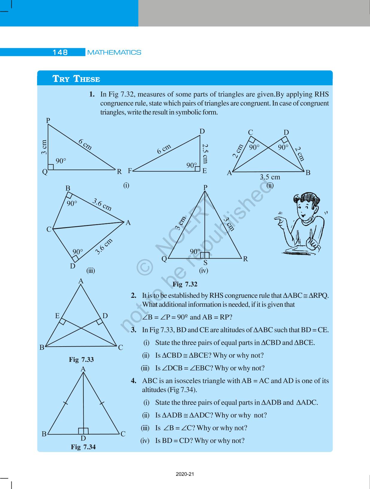 Congruence Of Triangles Ncert Book Of Class 7 Mathematics 0648